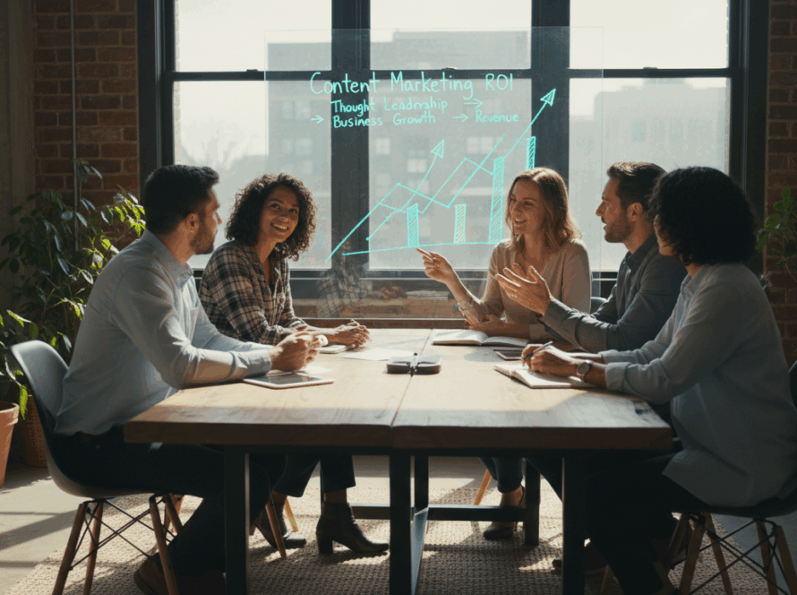 Content Marketing ROI for Business Growth