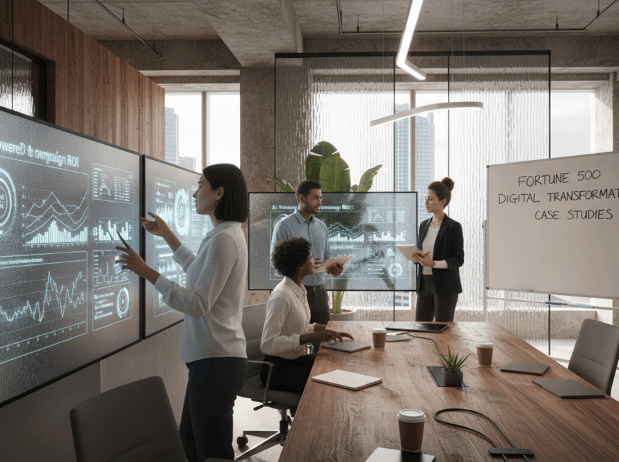 Fortune 500 Digital Marketing Transformation, AI Digital Marketing Case Studies