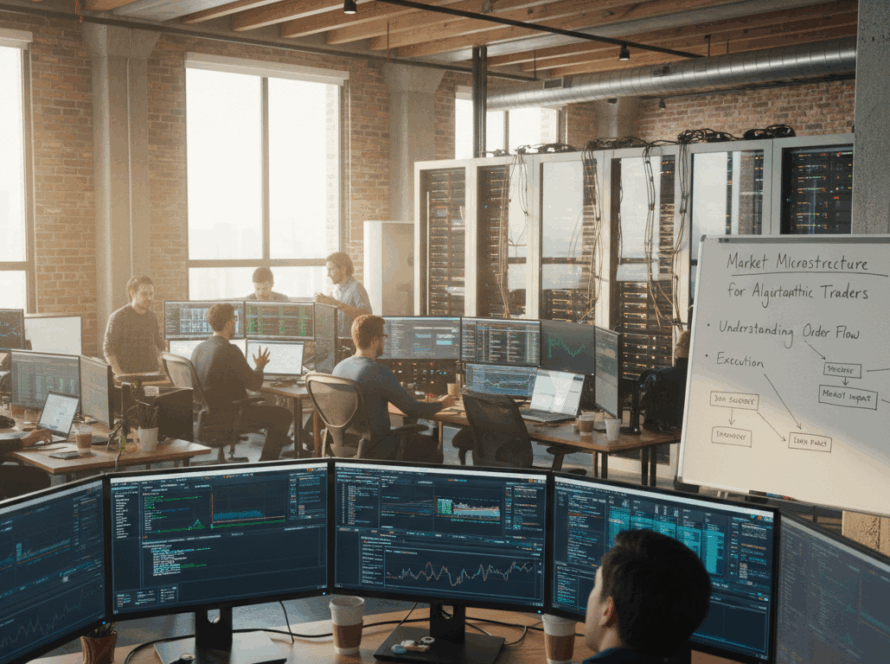 Market Microstructure Algorithmic Traders Order Flow Execution