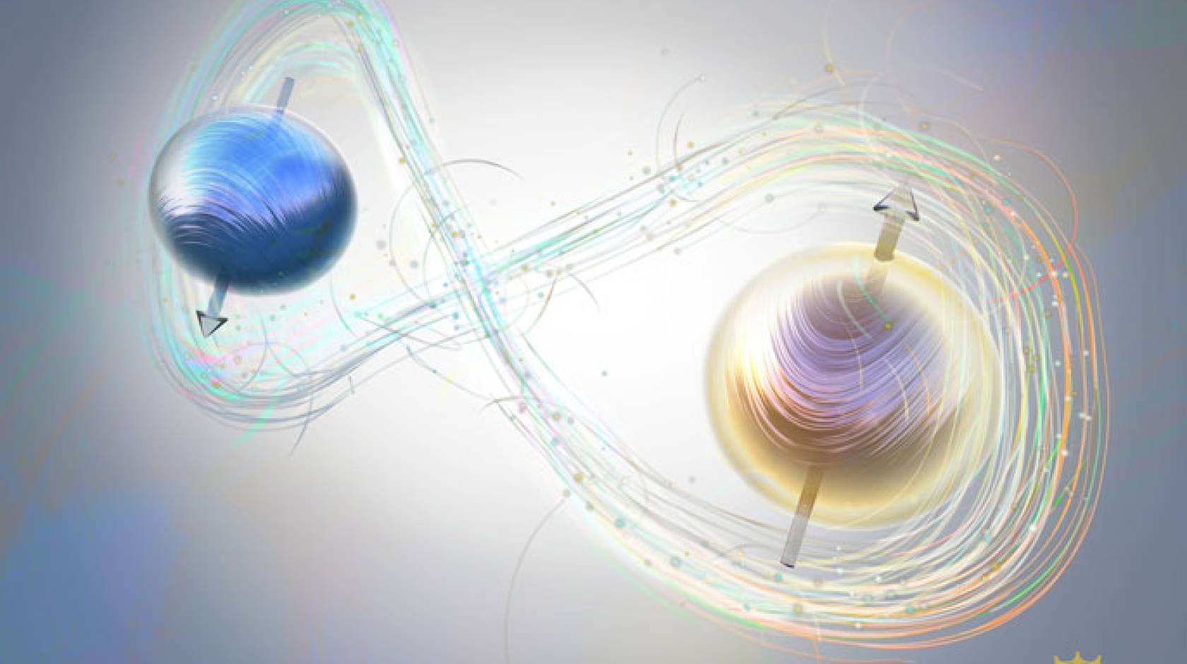 Quantum computing visualization showing advanced technology and digital infrastructure